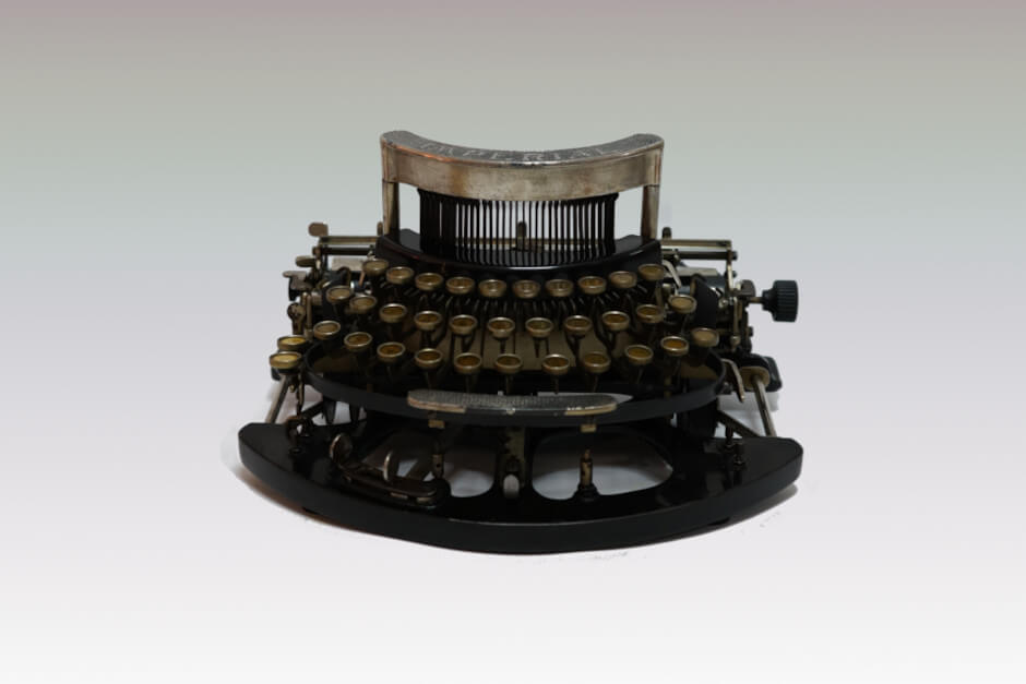 Imperial typewriter Model A with innovation B