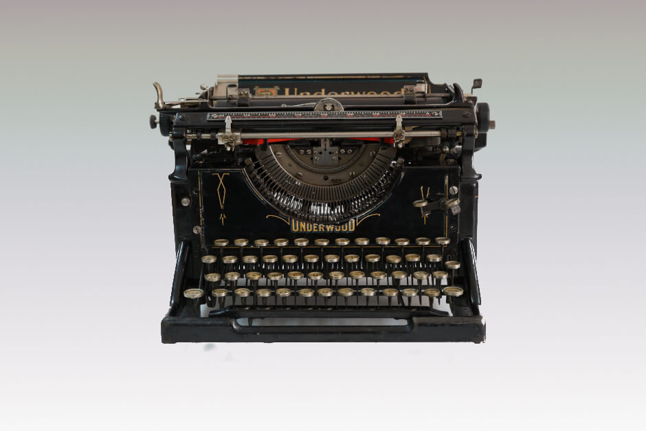 Typewriter Underwood Model 5