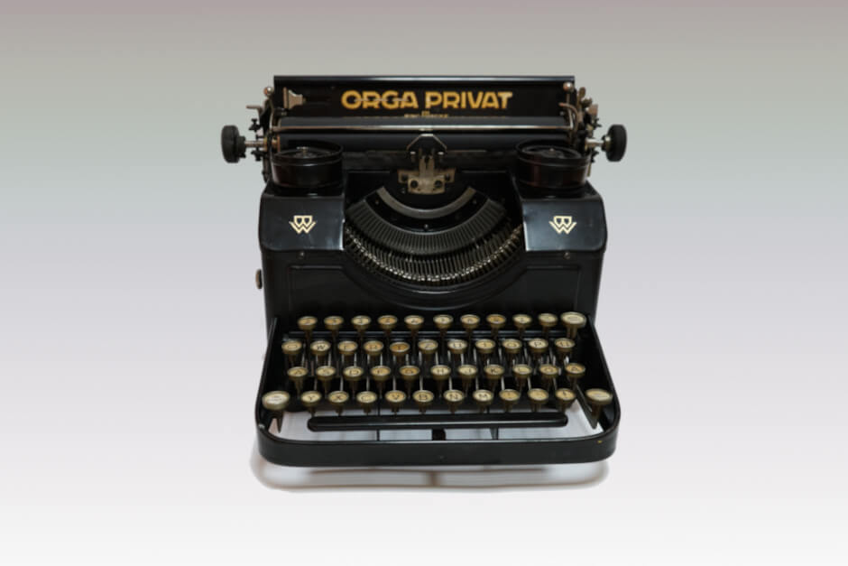 Typewriter ORGA Privat