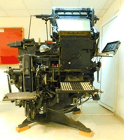 Electric Linotype Machine
