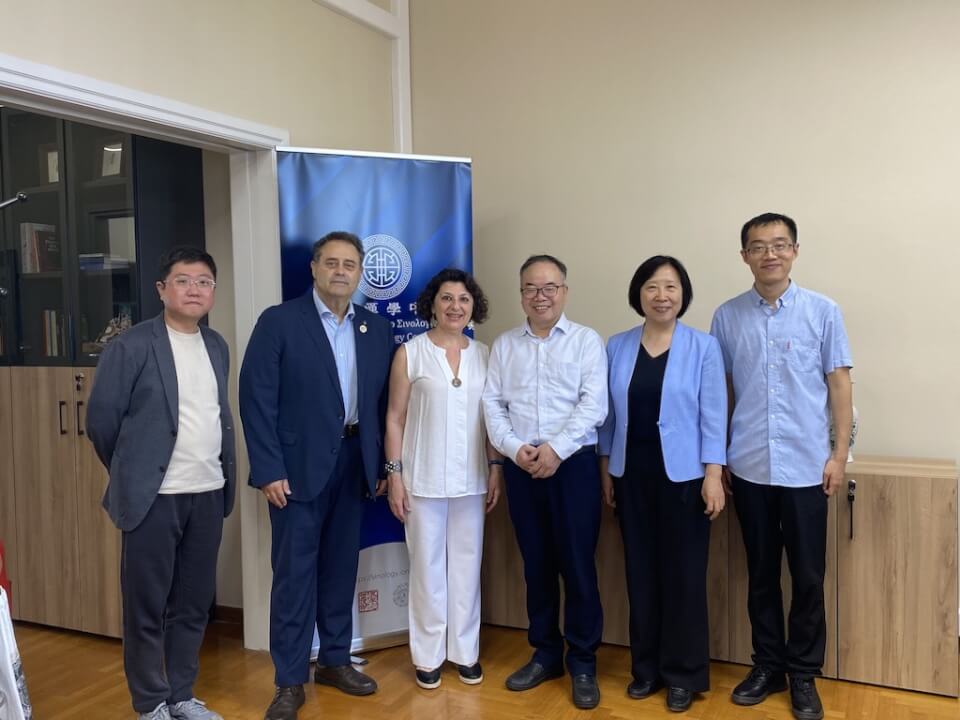 Επίσκεψη εργασίας αντιπροσωπείας της Κινζικής Ακαδημίας Κοινωνικών Επιστημών (CASS) στο Ελληνικό Κέντρο Σινολογίας